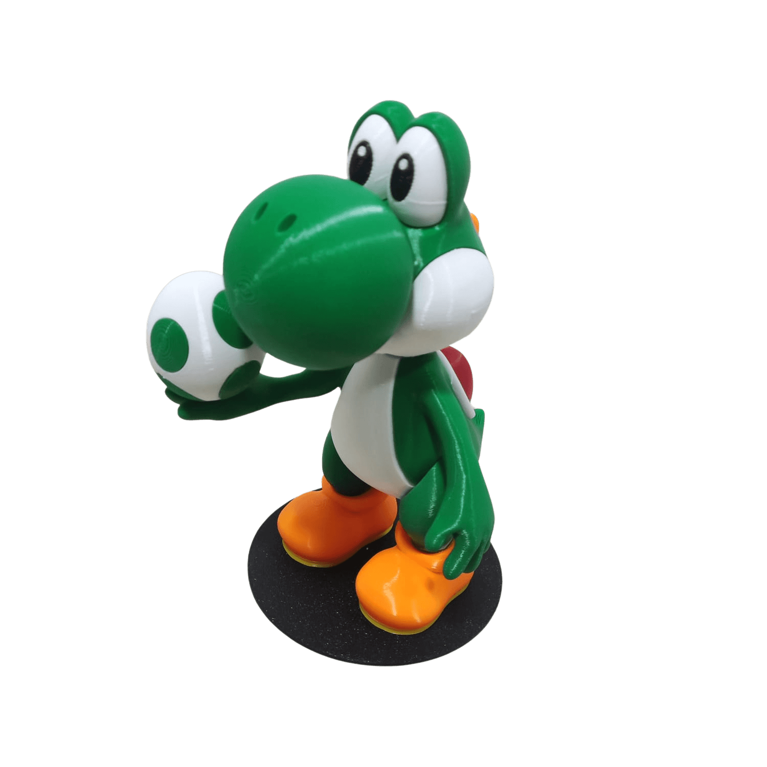 🦖Boneco Yoshi c/Ovo | 19cm | Série Mário Brós | Impressão 3D