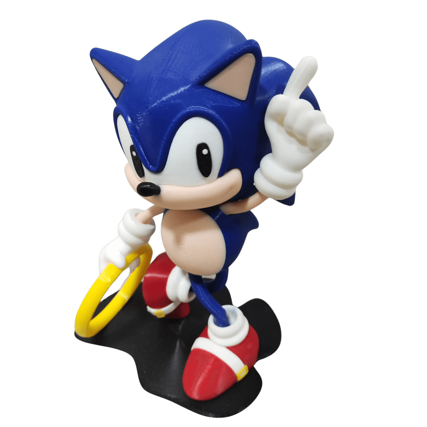 🌀Boneco Sonic Azul  | 15cm | Série Sonic | Impressão 3D