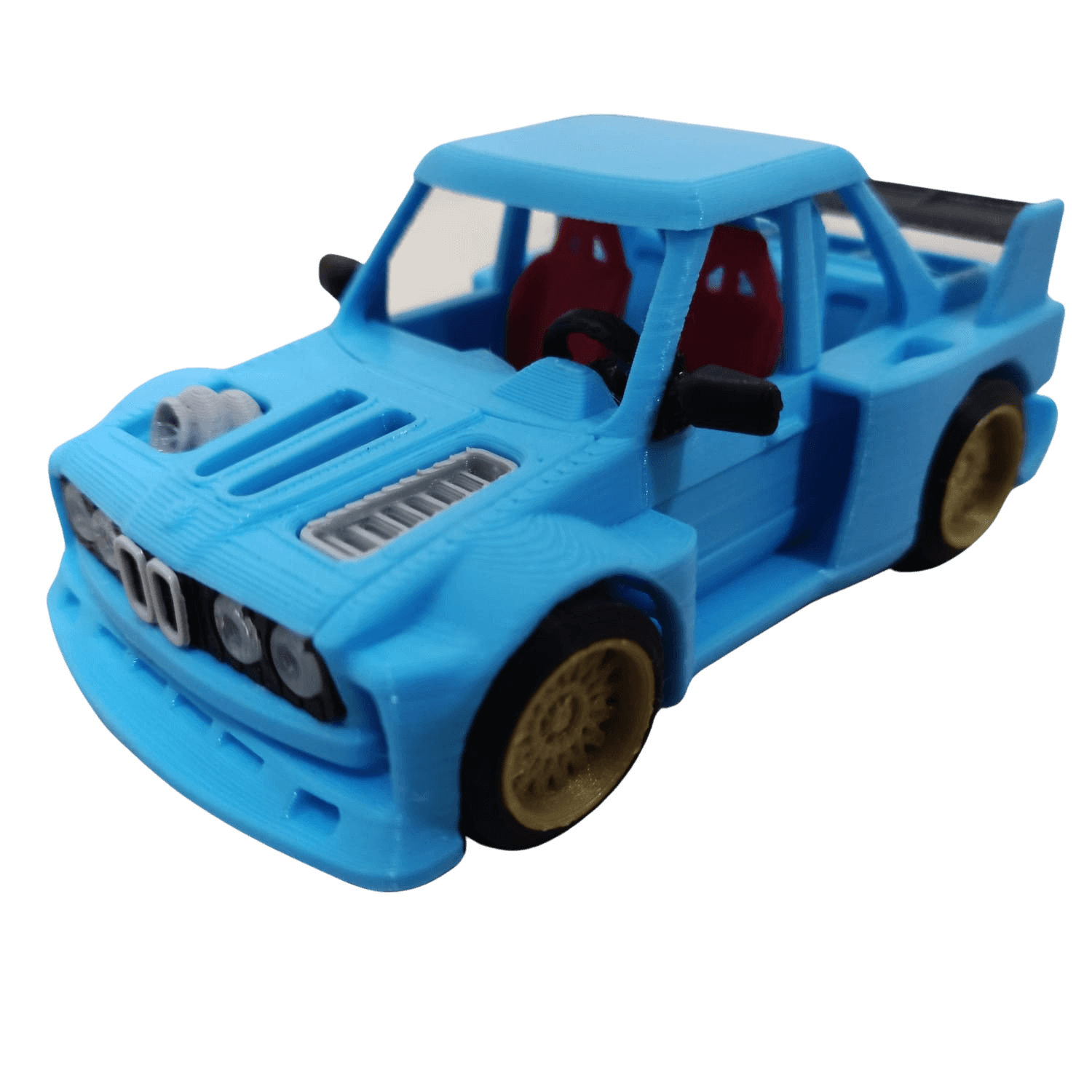 🏁 Miniatura BMW M3 Clássica | 10,5cm | Impressão 3D