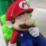 🧱Porta-Lápis Mário Brós Dormindo | 17cm | Série Mário Brós | Impressão 3D - Imagem 11