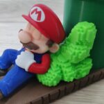 🧱Porta-Lápis Mário Brós Dormindo | 17cm | Série Mário Brós | Impressão 3D - Imagem 4