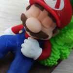 🧱Porta-Lápis Mário Brós Dormindo | 17cm | Série Mário Brós | Impressão 3D - Imagem 2