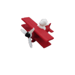 🛩️ Miniatura Avião c/Hélice Giratória | 5,7cm | Impressão 3D - Imagem 7