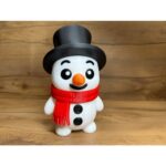 ⛄Boneco de Neve Clássico (M2) | 12cm | Impressão 3D - Imagem 5