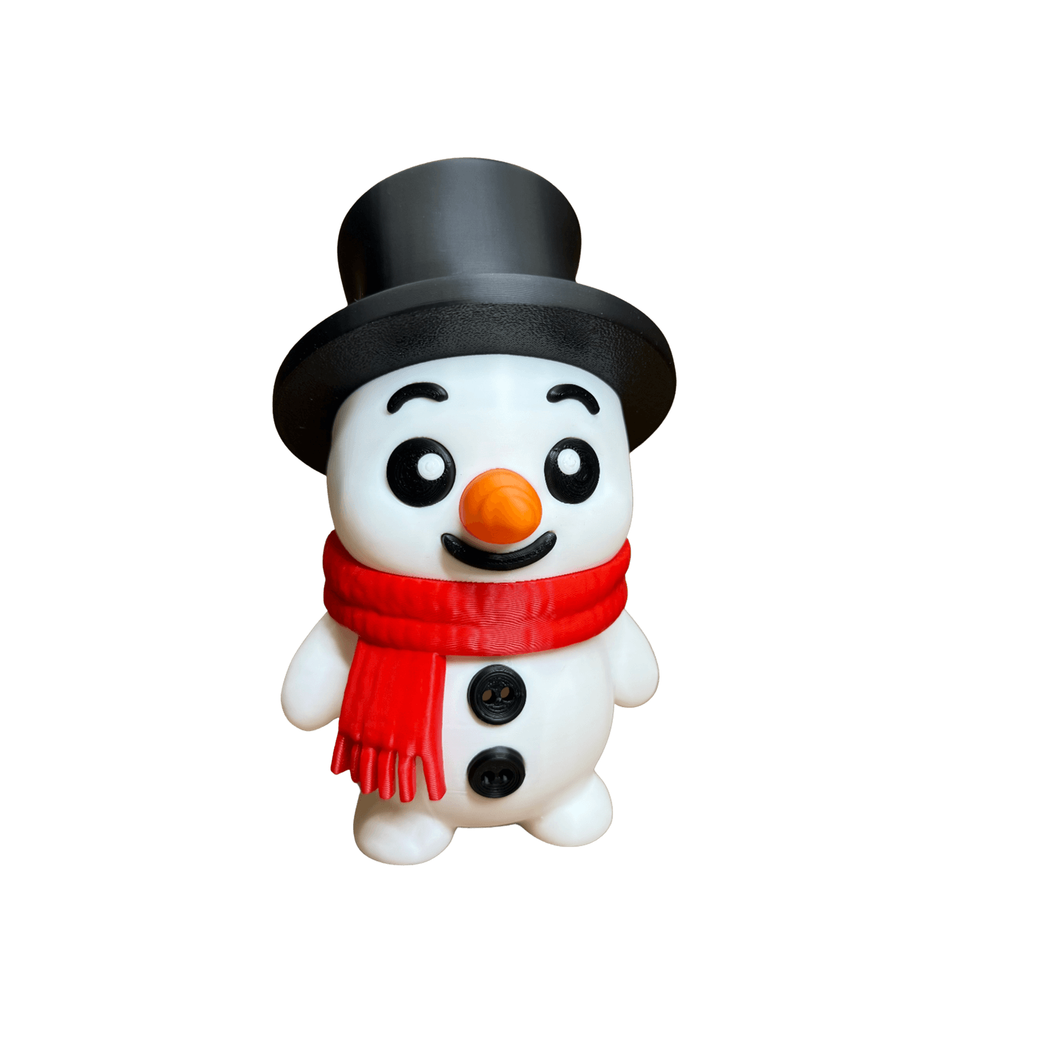 ⛄Boneco de Neve Clássico (M2) | 12cm | Impressão 3D
