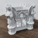 🌿 Vaso Cachepot Gótico com Anjos | 14cm - Imagem 11
