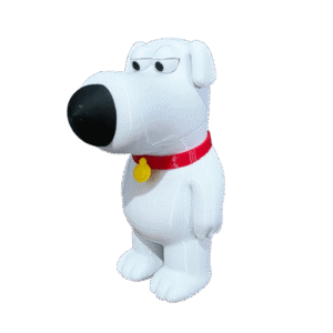 🐶Brian Griffin | 15,5cm | Série Family Guy
