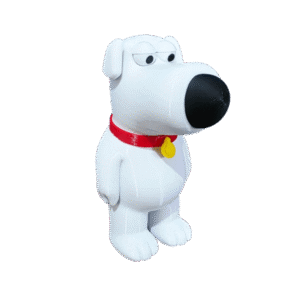🐶Brian Griffin | 15,5cm | Série Family Guy - Imagem 6