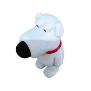 🐶Brian Griffin | 15,5cm | Série Family Guy - Imagem 3