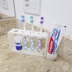 🪥 Porta Escova de Dente e Pasta Dental 3D | 20cm - Imagem 8